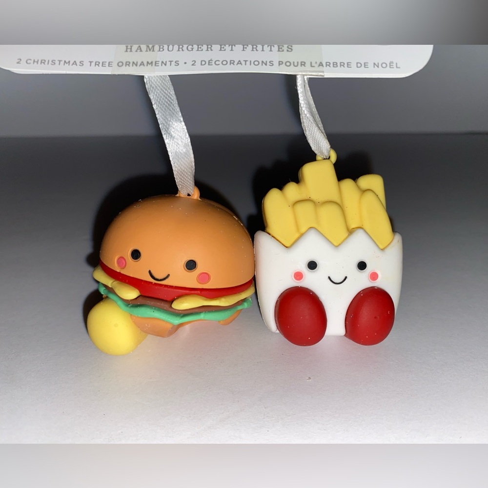 Hallmark ‘Better Together’ Cheeseburger and Fries Ornament Duo